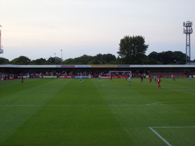 The North Stand During the Match